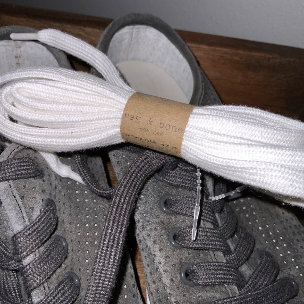 Nwot Rag And Bone Standard Issue Suede Perforated… - image 8